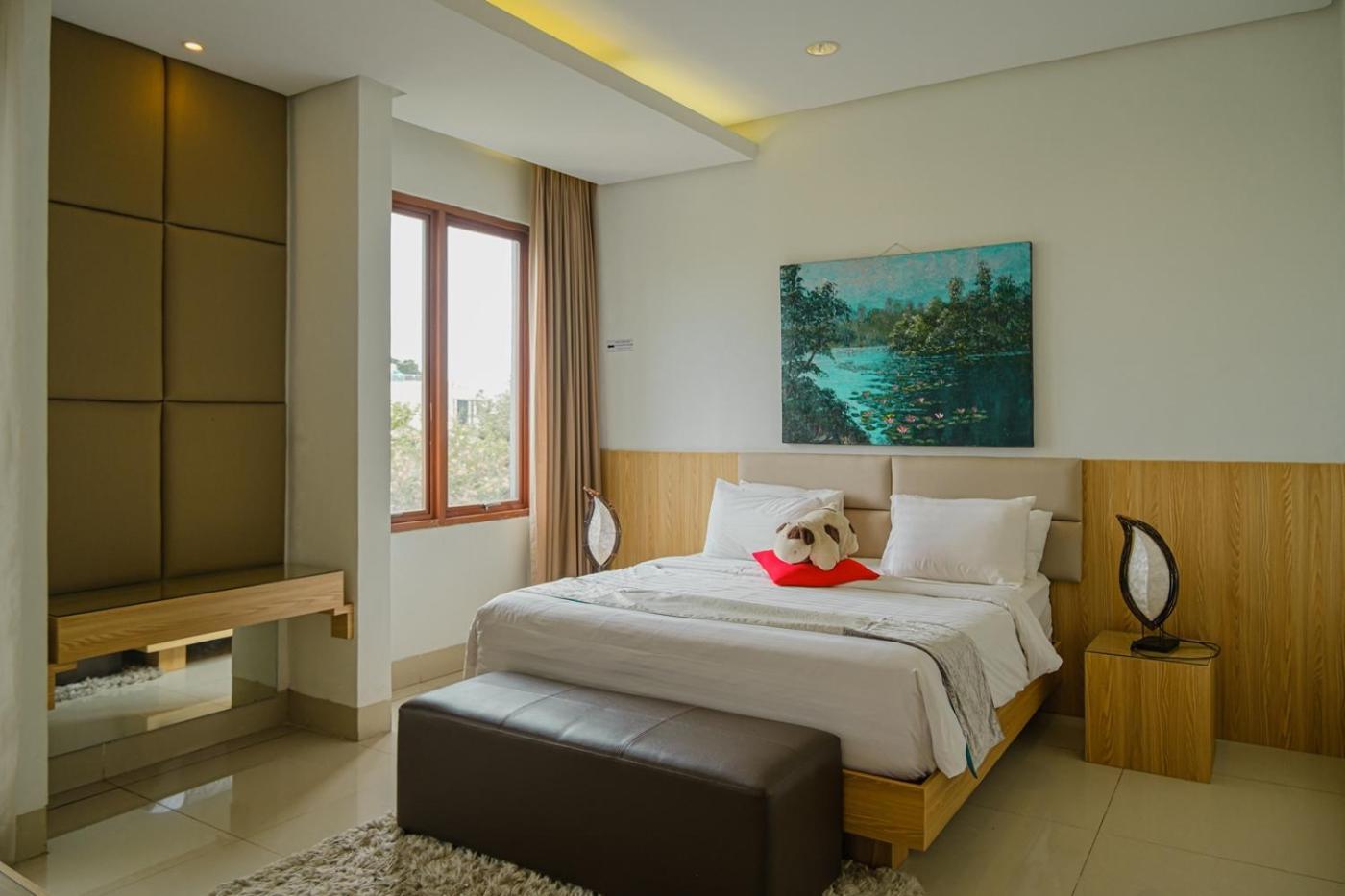 Oyama City View Villa 4 Bedrooms With A Private Swimming Pool バンドゥン エクステリア 写真
